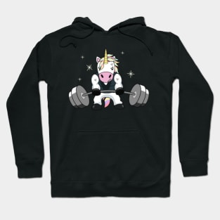 Weightlifting Unicorn- Hoodie